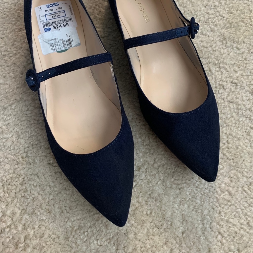 Blue flats
